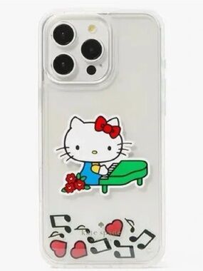 ♠️New kate spade X Sanrio Hello Kitty iPhone 16, 16 Pro 16 Pro Max Phone Case